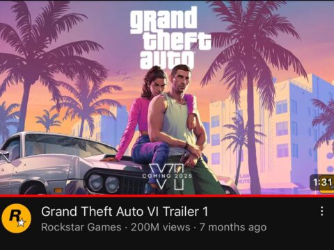 GTA 6 trailer just hit 200M views after 7 months