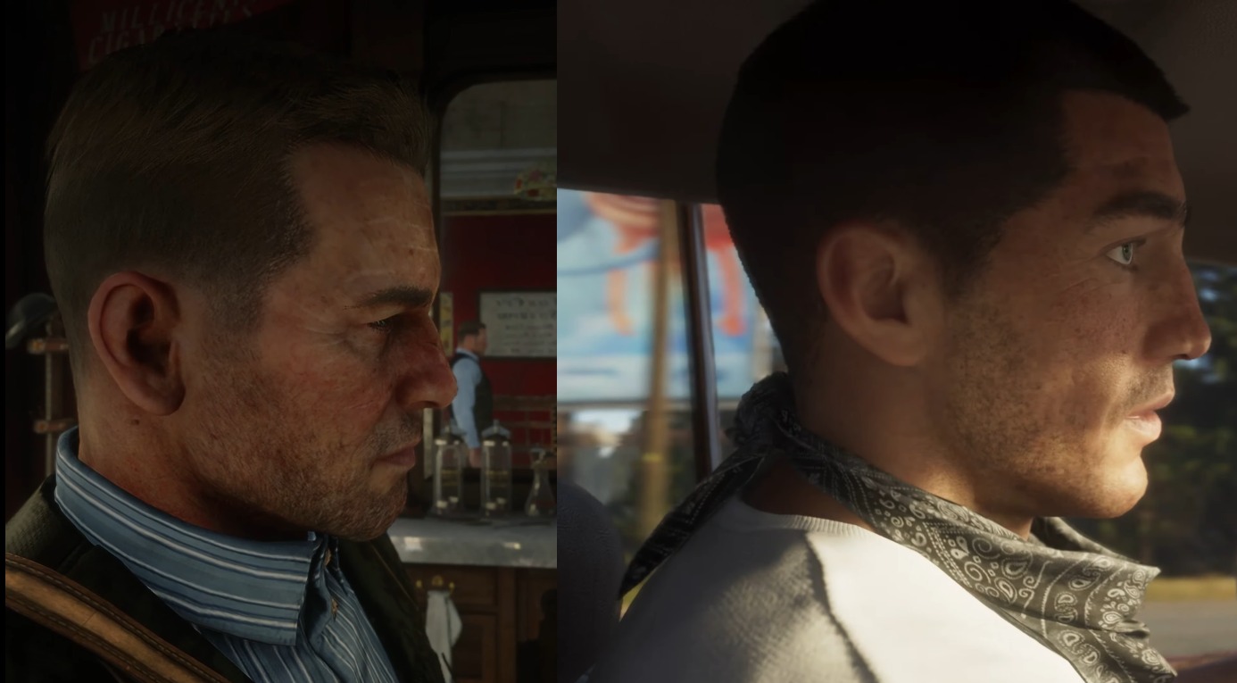 Red Dead Redemption 2 vs GTA 6 facial realism