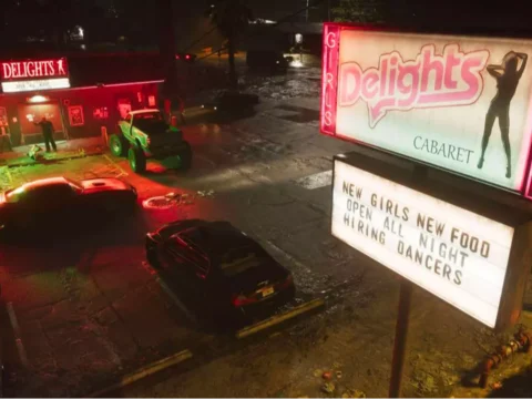 GTA VI recreated in Cyberpunk 2077